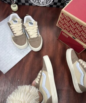 Tenis Vans Knu Bege Feminino Premium 1