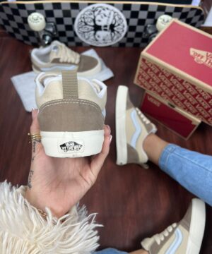 Tenis Vans Knu Bege Feminino Premium 2