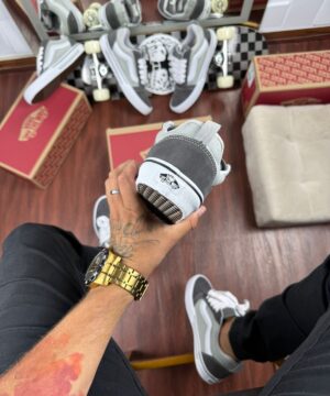 Tenis Vans Knu Cinza Masculino Premium 4