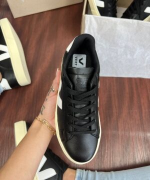 Tenis Vert Cadarco Preto Branco Feminino Premium 2