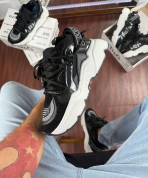 Dolce Gabana Day Master Preto Branco Masculino Premium 3