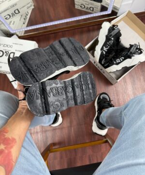 Dolce Gabana Day Master Preto Branco Masculino Premium 5