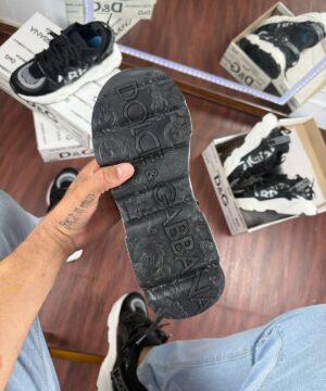 Dolce Gabana Day Master Preto Branco Masculino Premium 7