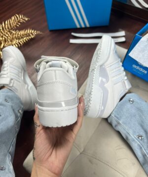 Tenis Adidas Forum Low Branco Feminino Premium 4