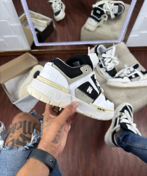 Tenis Amiri Sneaker MA 1 Branco Preto Masculino Premium 1