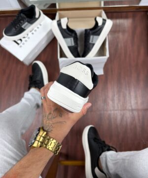 Tenis Hugo Boss Preto Masculino Premium 4