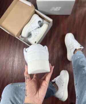 Tenis New Balance CT303 Branco Prata Feminino Premium 3