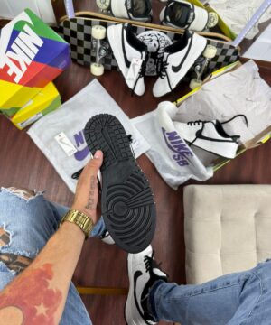 Tenis Nike SB Branco Preto Masculino Premium 2