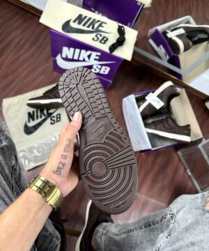 Tenis Nike SB Dunk Low Pro Marrom Masculino Premium 2