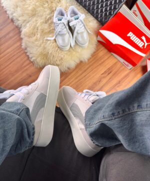 Tenis Puma Palermo Plataforma Feminino Premium 15