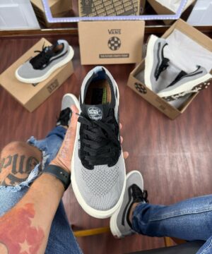 Tenis Vans UltraRanger VR3 Cinza Preto Masculino Premium 1