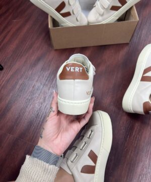 Tenis Vert Velcro Angelical Caramelo Feminino Premium 4