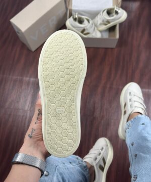 Tenis Vert Velcro Angelical Ouro Feminino Premium 1