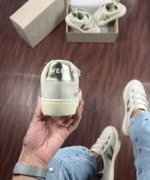 Tenis Vert Velcro Angelical Ouro Feminino Premium 2