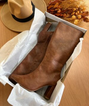 Bota Cano Alto Lunna Feminina Premium