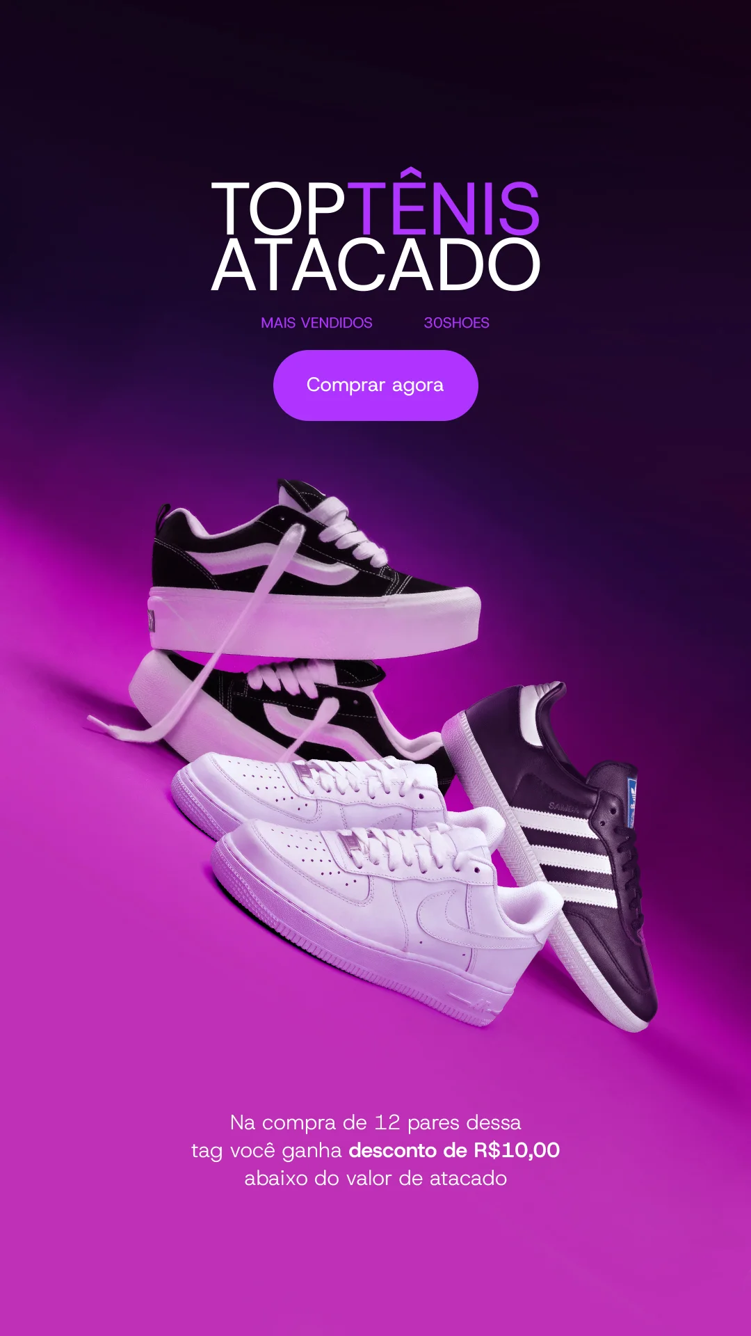 Mais Vendidos Mobile