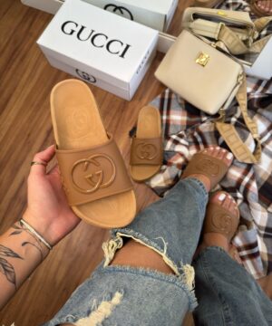 Slide Gucci Feminino Premium 13