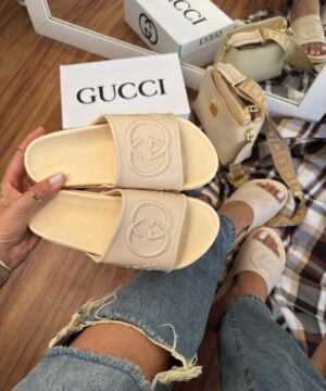Slide Gucci Feminino Premium 18