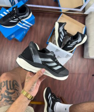 Tênis Adidas Adizero Boston 12 Preto Masculino Premium