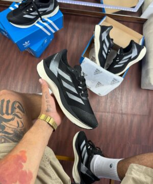 Tenis Adidas Adizero Boston 12 Preto Masculino Premium 5