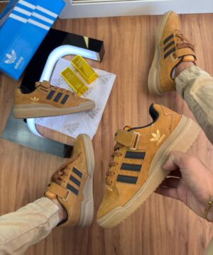 Tenis Adidas Forum Low Caramelo Masculino Premium 2