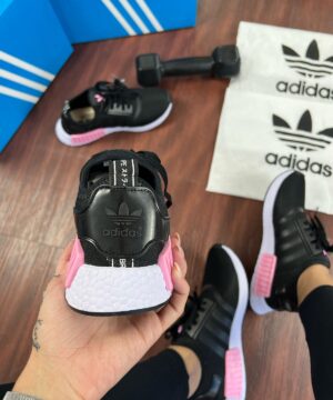 Tenis Adidas NMD Preto Pink Feminino Premium 3