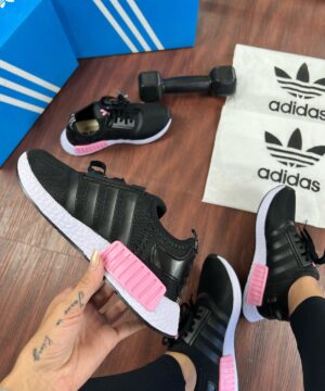 Tenis Adidas NMD Preto Pink Feminino Premium 4
