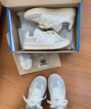 Tenis Adidas Samba XLG Perola Branco Feminino Premium 3