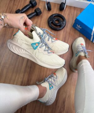 Tenis Adidas Sport Knit Bege Premium 2