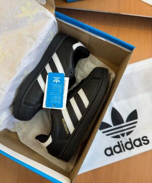 Tenis Adidas Super Star Branco Preto Feminino Premium 4