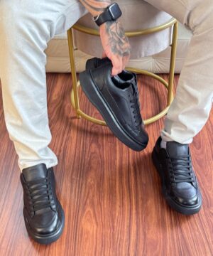 Tenis Hugo Boss Casual Masculino Preto Premium 5