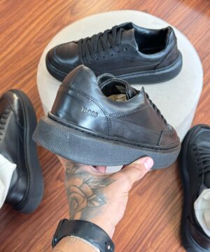 Tenis Hugo Boss Casual Masculino Preto Premium 7