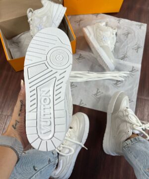 Tenis Louis Vuitton Skate 1854 Branco Feminino Premium 1