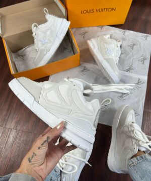 Tenis Louis Vuitton Skate 1854 Branco Feminino Premium 4