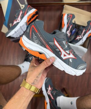 Tênis Mizuno Nirvana 1 Laranja Masculino Premium