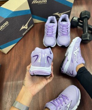 Tenis Mizuno Nirvana 9 Lilas Feminino Premium 2
