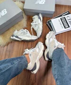 Tenis New Balance 9060 Couro Legitimo Feminino Premium 10