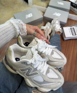 Tenis New Balance 9060 Couro Legitimo Feminino Premium 4