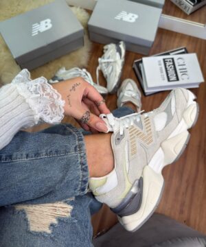 Tenis New Balance 9060 Couro Legitimo Feminino Premium 6