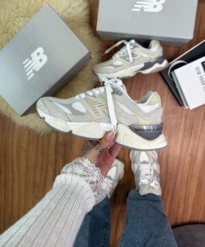 Tenis New Balance 9060 Couro Legitimo Feminino Premium 9