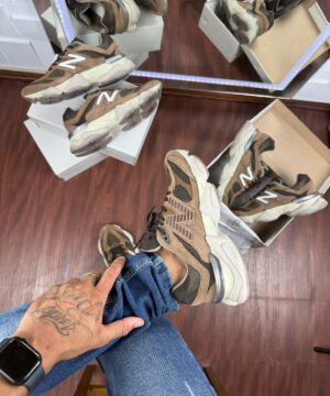 Tenis New Balance 9060 Marrom Masculino Premium 3