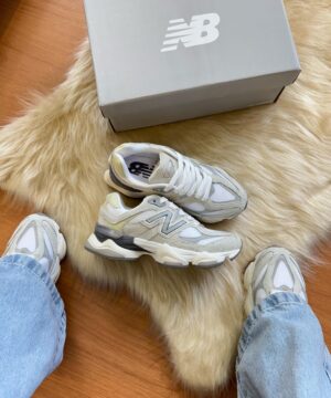 Tênis New Balance 9060 Prime Off Cinza Feminino Premium