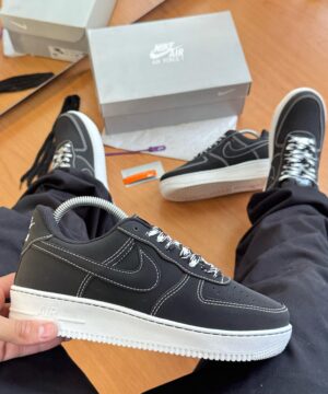 Tênis Nike Air Force F1 Preto Masculino Premium