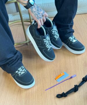 Tenis Nike Air Force F1 Preto Masculino Premium 3