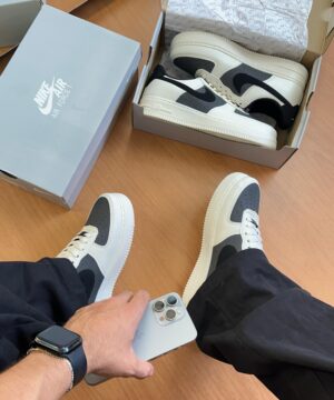 Tenis Nike Air Force F1 Prime Off White Preto Masculino Premium 2