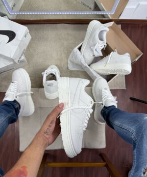 Tenis Nike Air Force Shadow Branco Masculino Premium 3