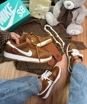 Tenis Nike Dunk Teddy Bear Black Caramelo Premium 13