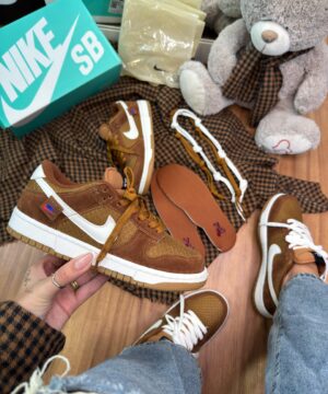 Tenis Nike Dunk Teddy Bear Black Caramelo Premium 7