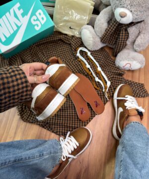 Tenis Nike Dunk Teddy Bear Black Caramelo Premium 8