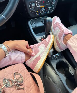 Tenis Nike Dunk Teddy Bear Rosa Feminino Premium 5